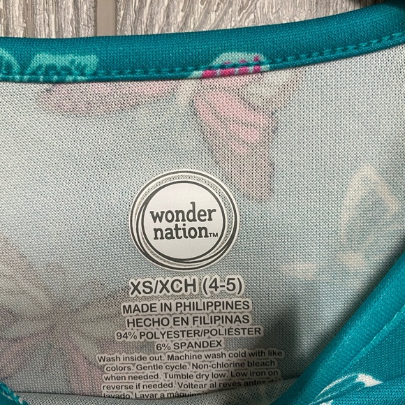 Wonder Nation Toddler Girls Dress Set EUC Size 4-5 - Picture 3 of 6
